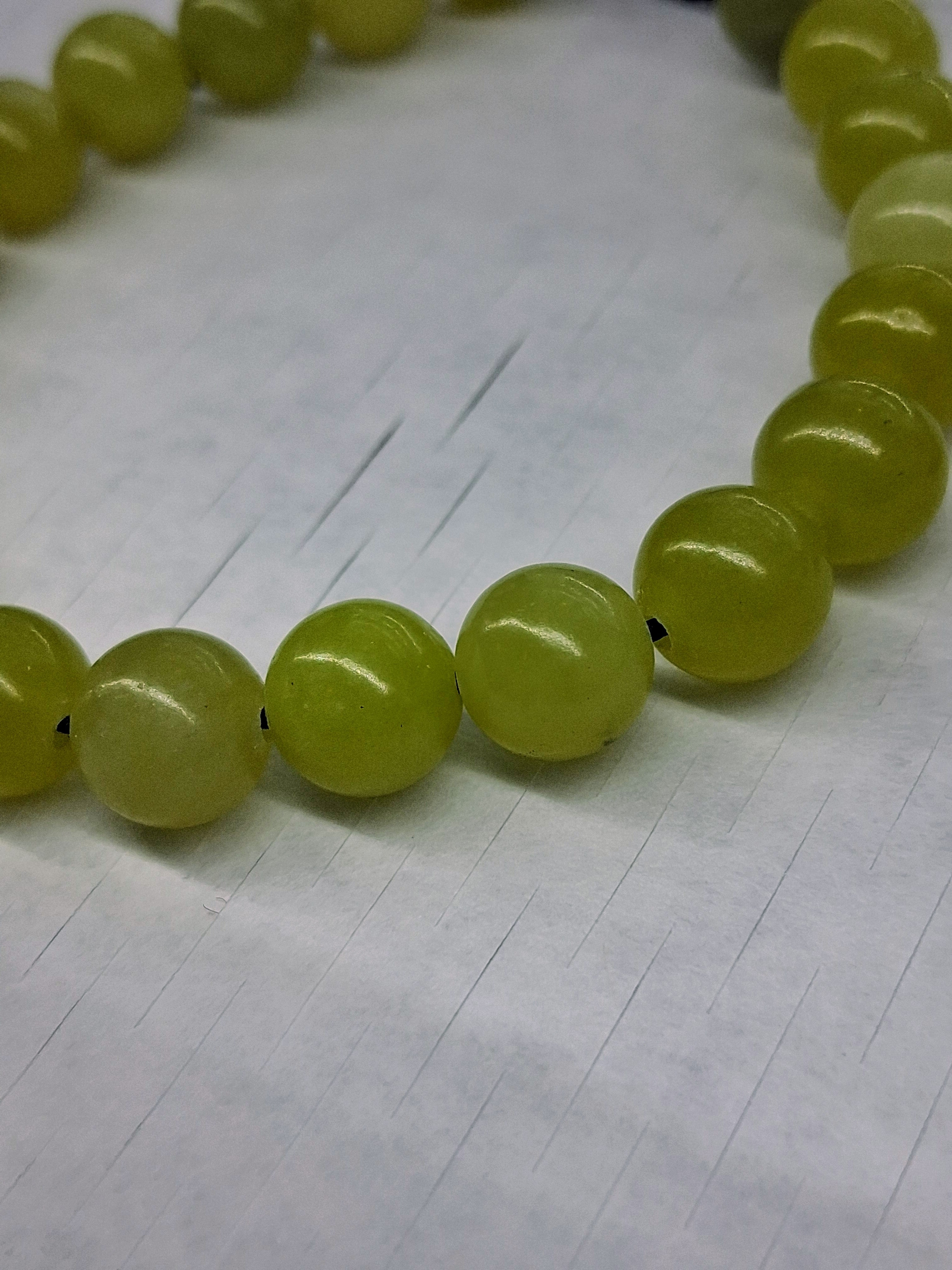 Lemon Jade  Adjustable Bracelet