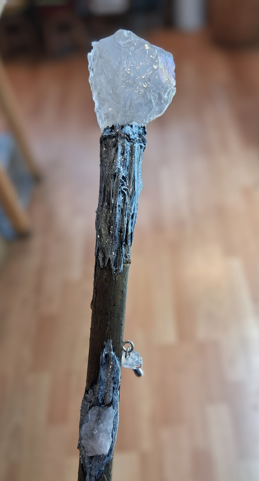 Handmade Angel Aura Wand – Raise Your Frequency & Shine Bright