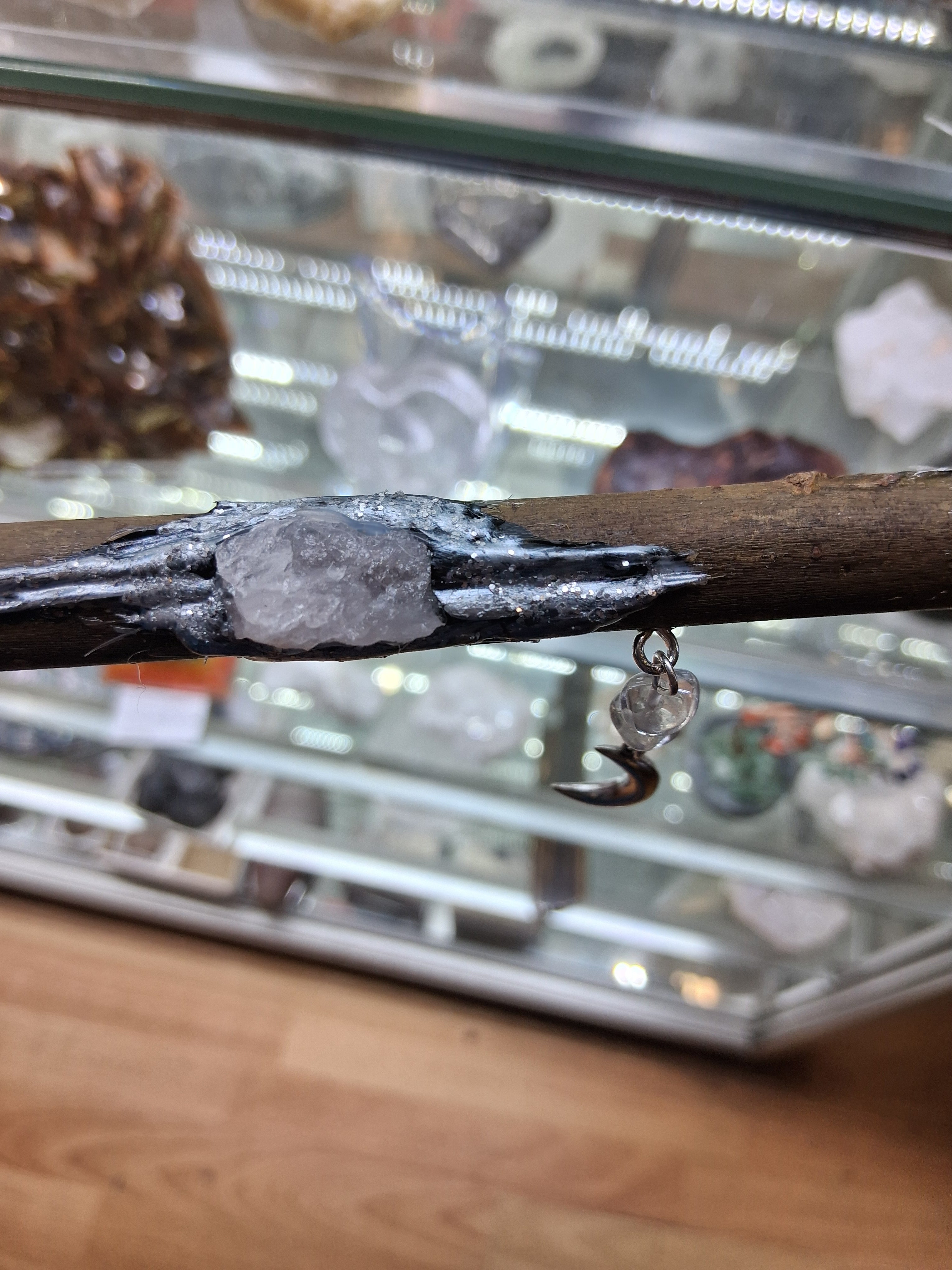 Handmade Angel Aura Wand – Raise Your Frequency & Shine Bright
