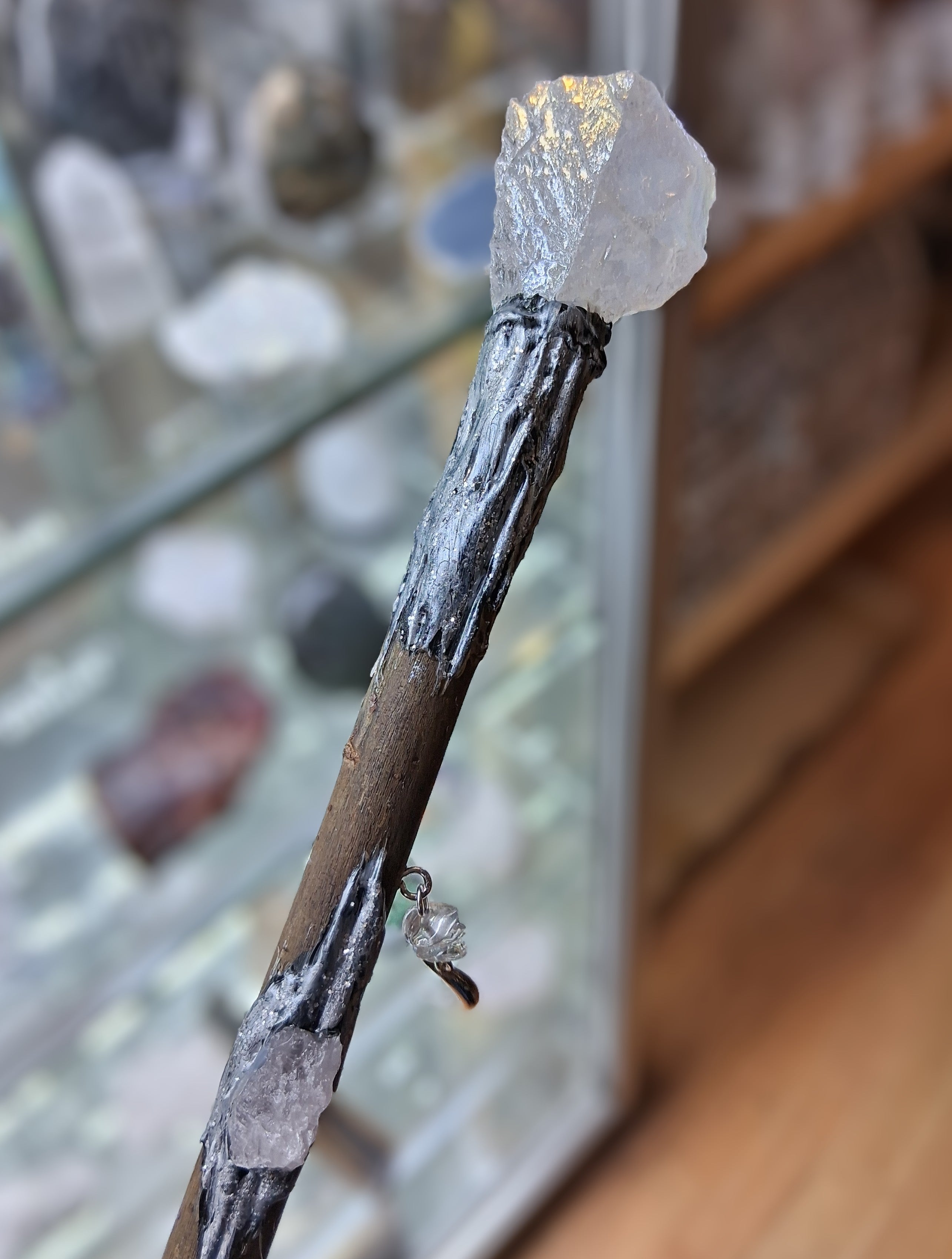 Handmade Angel Aura Wand – Raise Your Frequency & Shine Bright