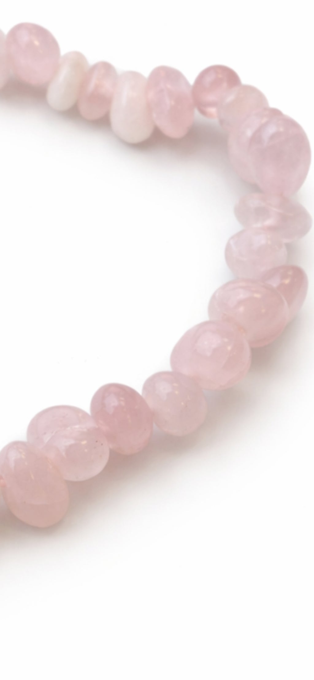 Rose Quartz Chip Bracelet – Self Love & Romance