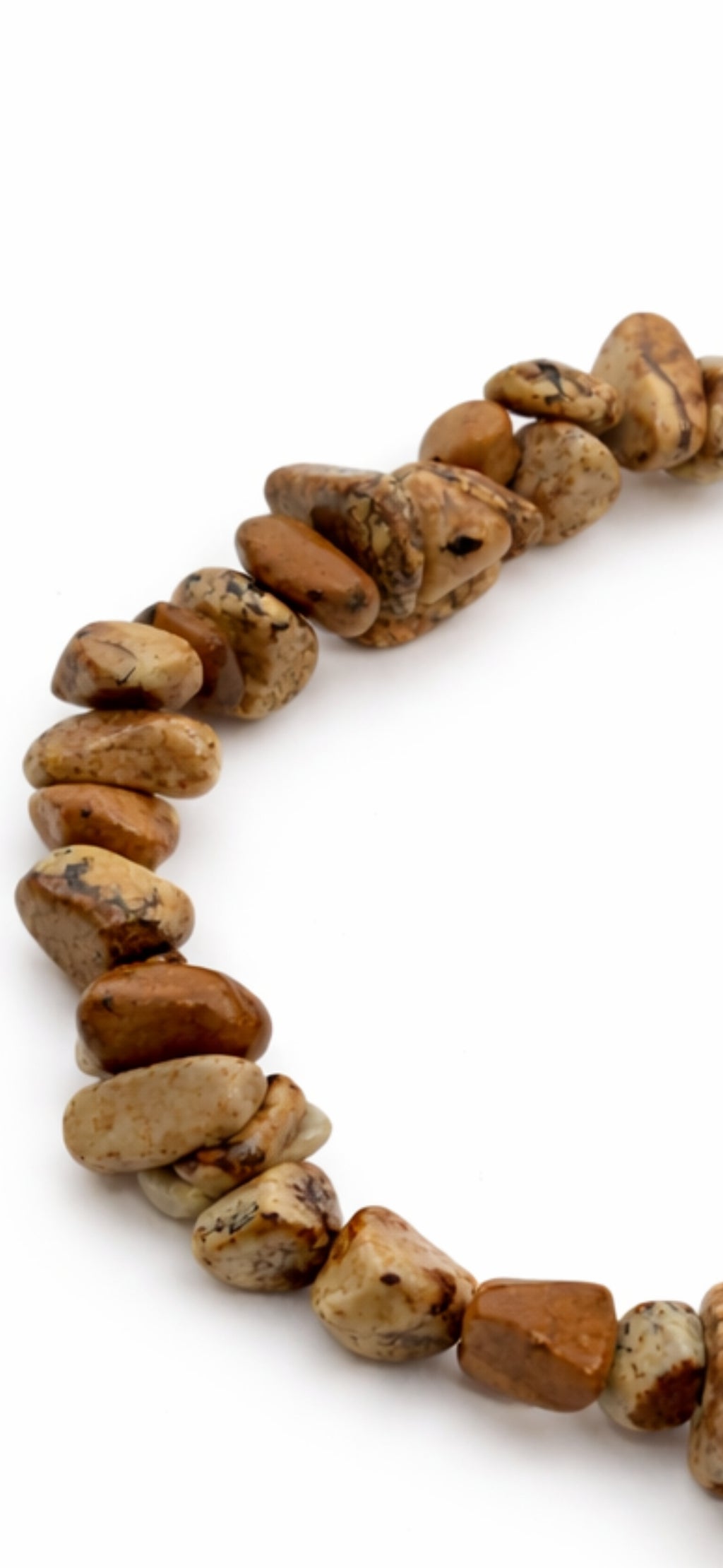Picture Jasper Chip Bracelet – Strength & Stability