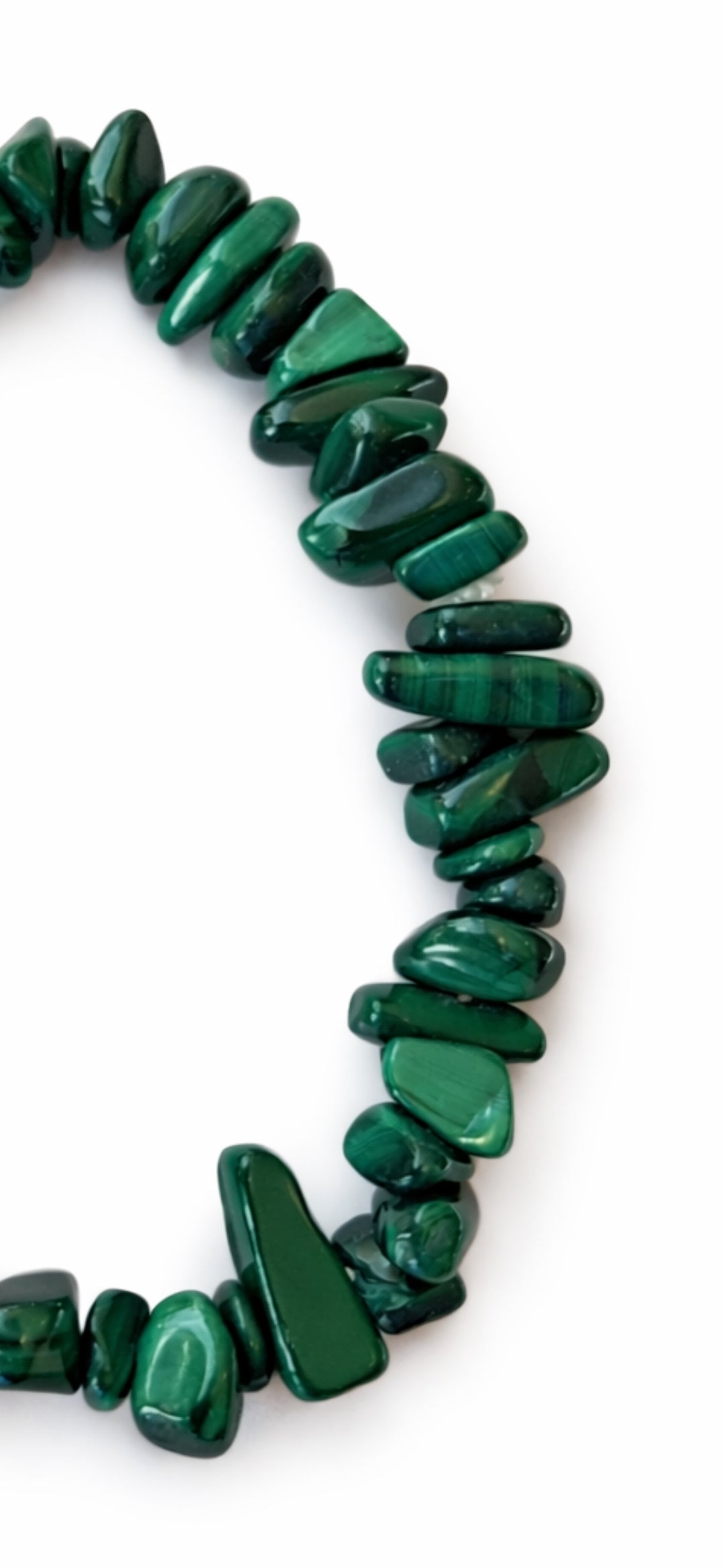 Malachite Chip Bracelet – , Transformation & Protection