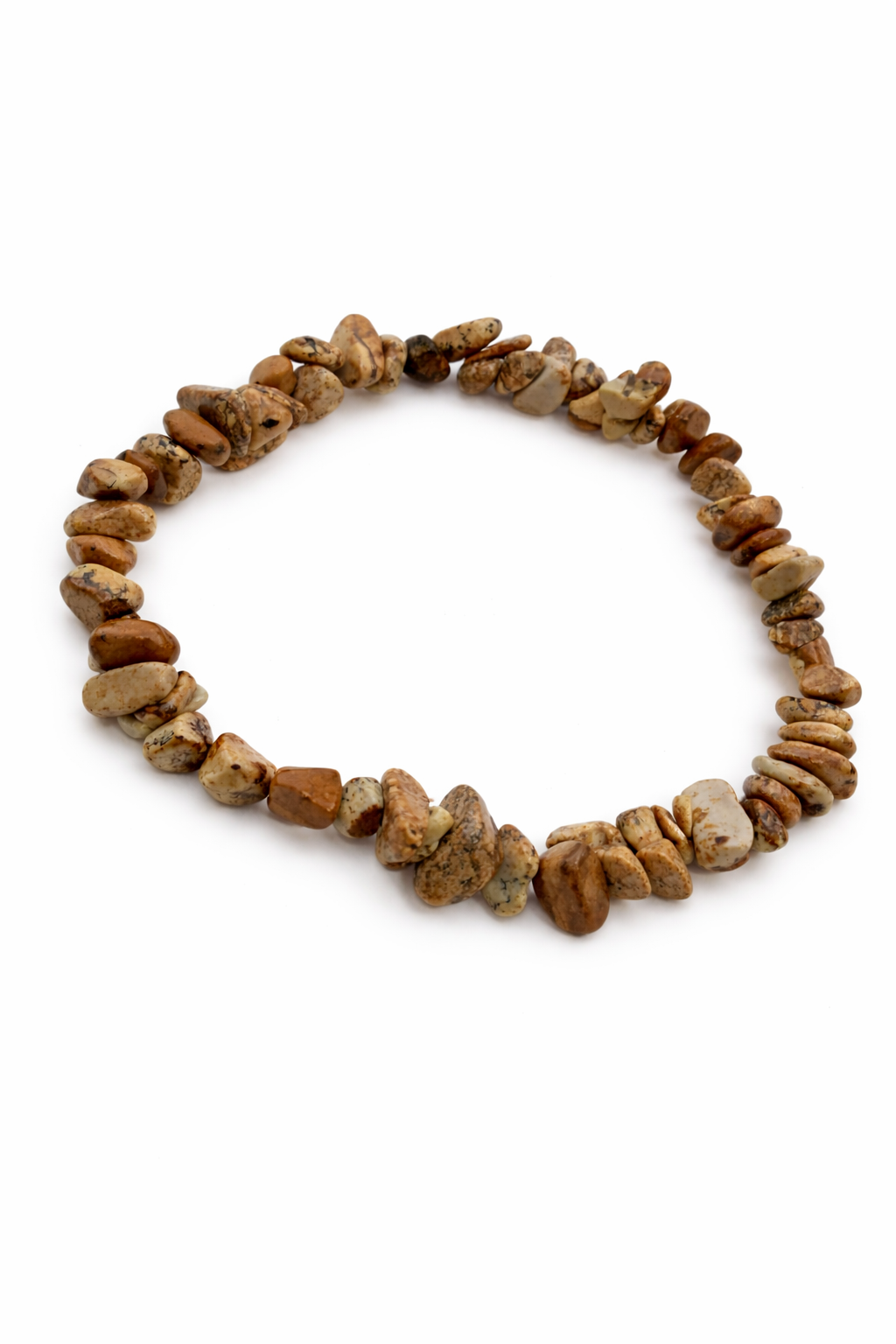 Picture Jasper Chip Bracelet – Strength & Stability