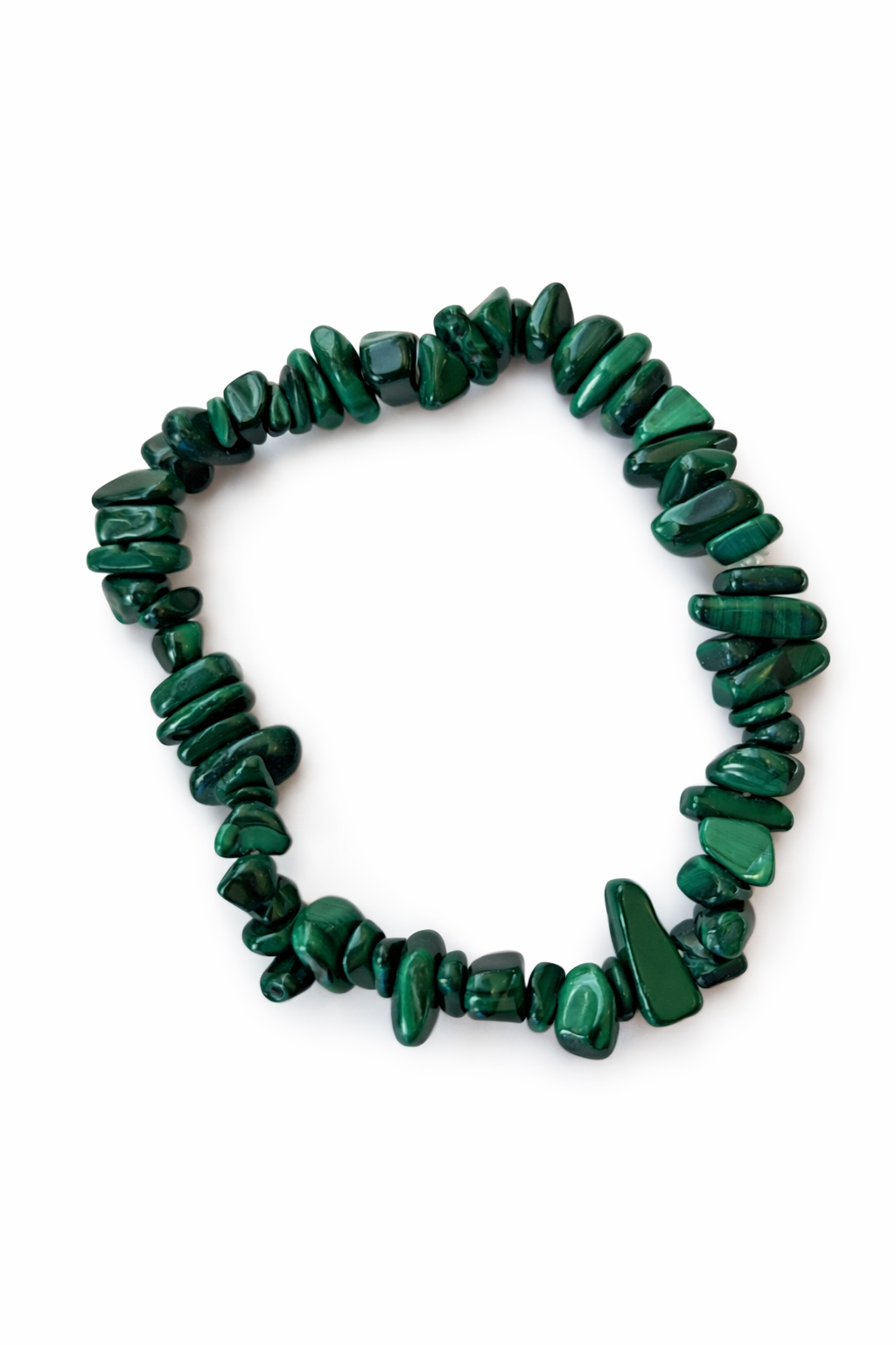 Malachite Chip Bracelet – , Transformation & Protection