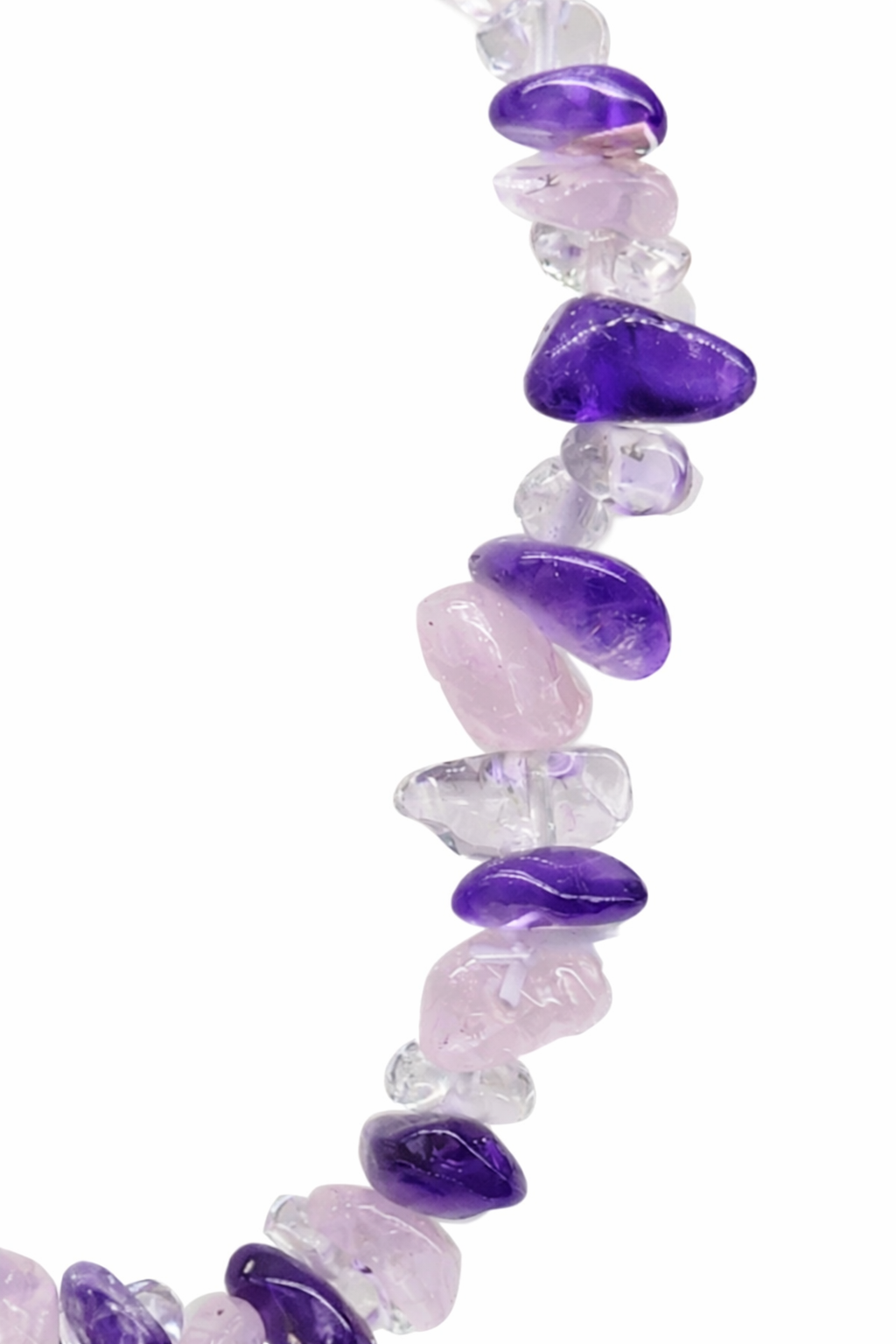 Triple Love Crystal Chip Bracelet