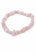Rose Quartz Chip Bracelet – Self Love & Romance
