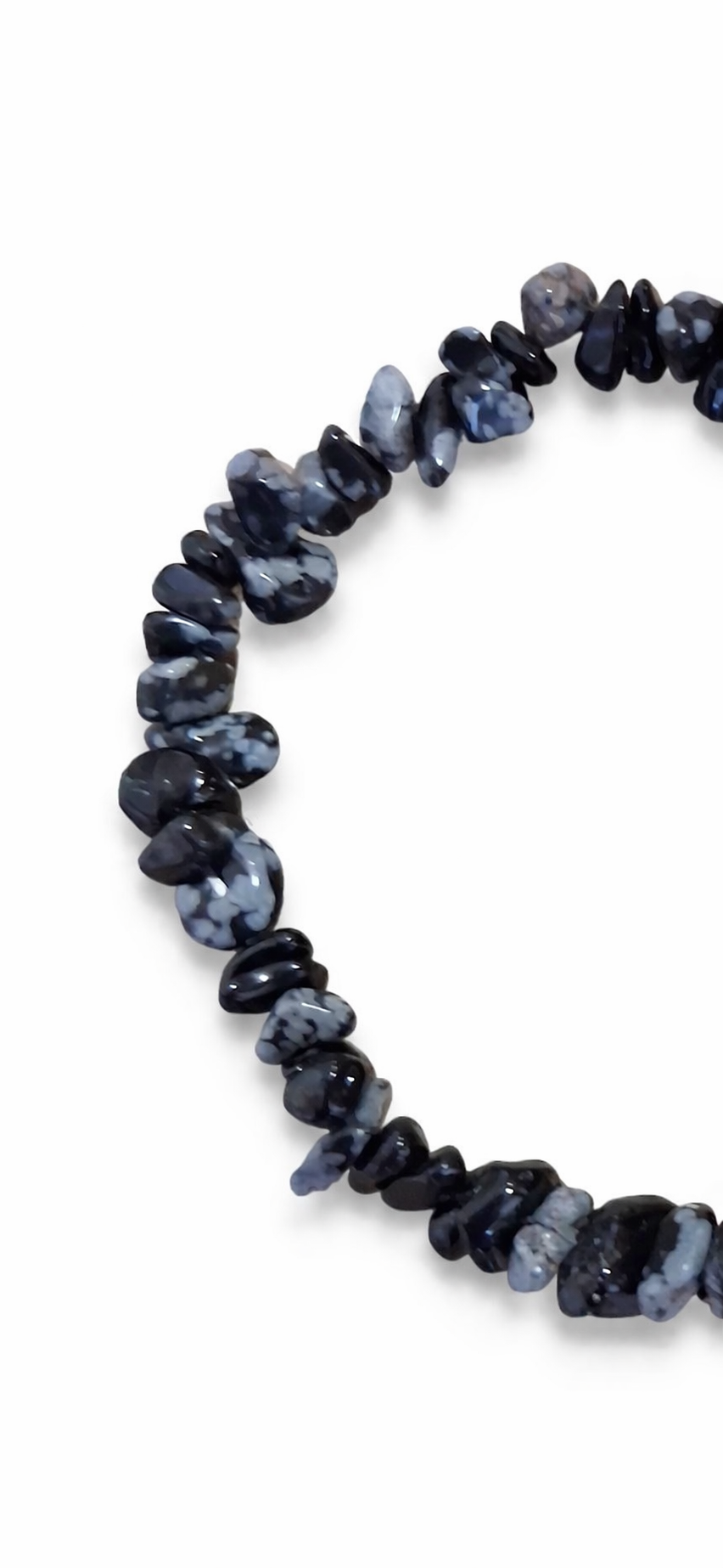 Snowflake Obsidian Bracelet – Let Go of Loneliness & Find Strength