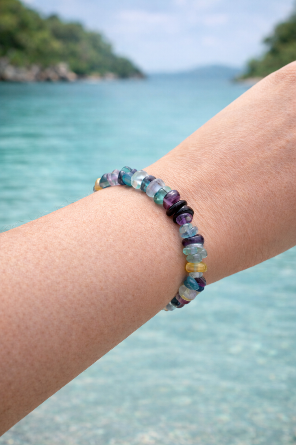 Fluorite Chip Bracelet – Clear Negative Thought Patterns