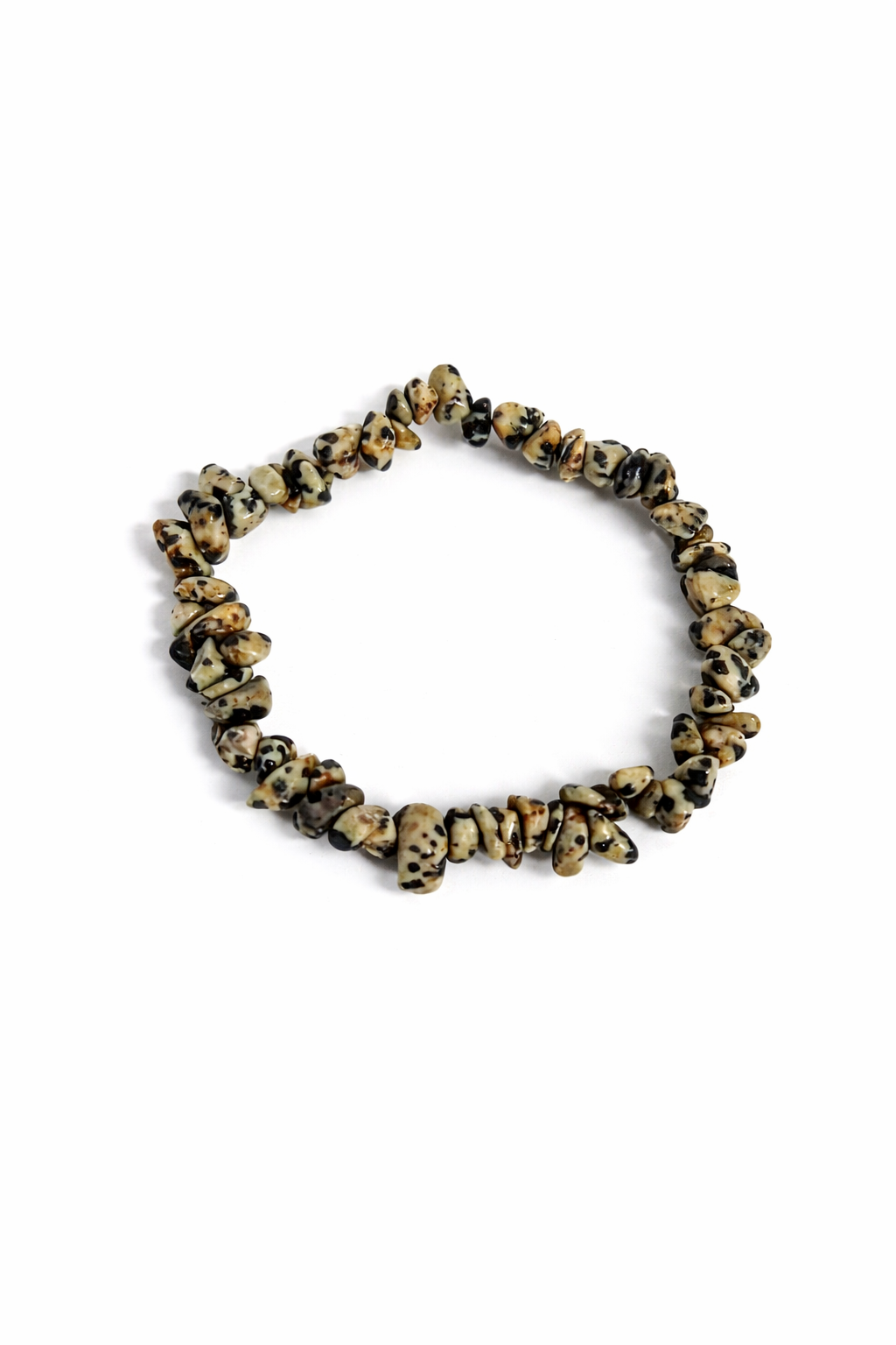 Dalmatian Jasper Chip Bracelet – Find Your Joy & Playful Energy