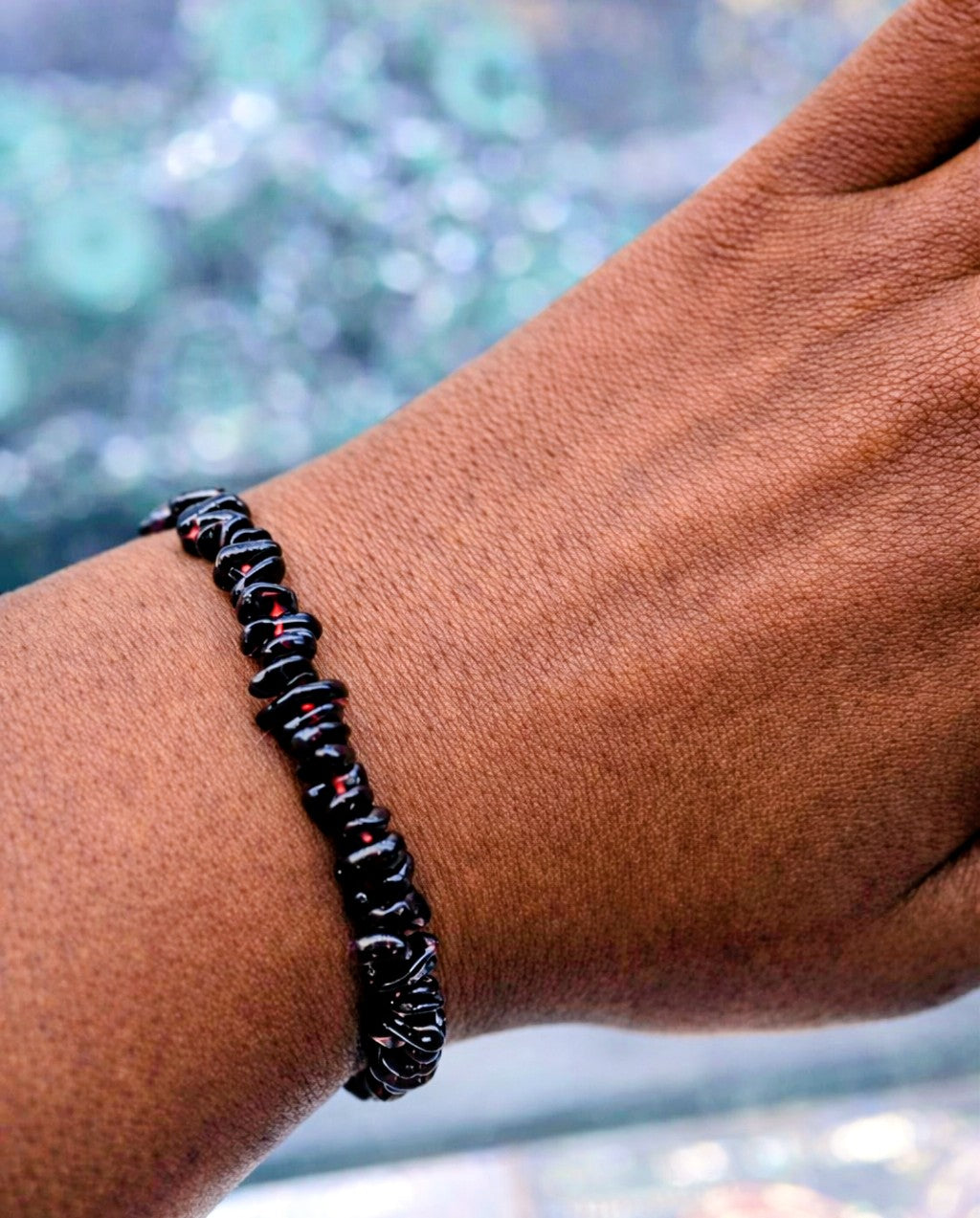 Garnet Chip Bracelet – Passion, Strength & Positive Attraction