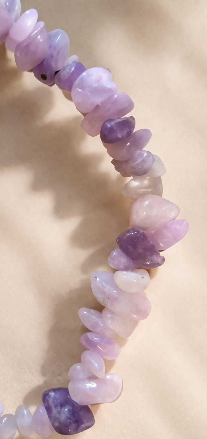 Lepidolite Chip Bracelet – Calm Mind & Emotional Balance