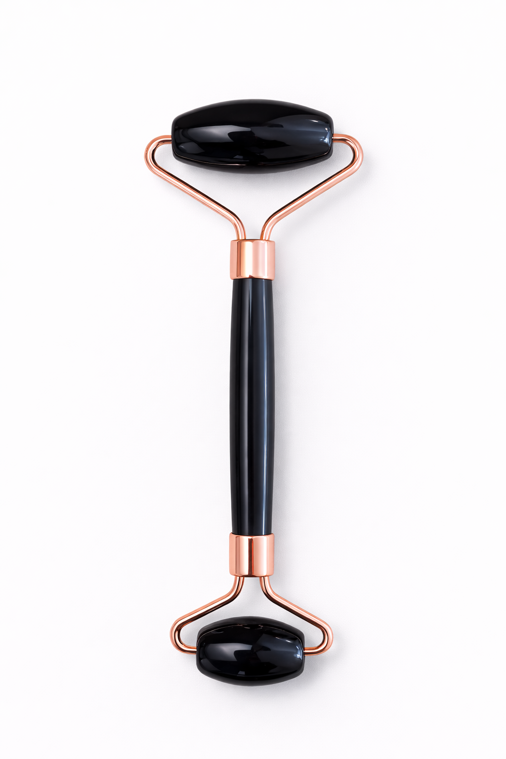 Obsidian Facial Roller | Grounding Self-Care Tool