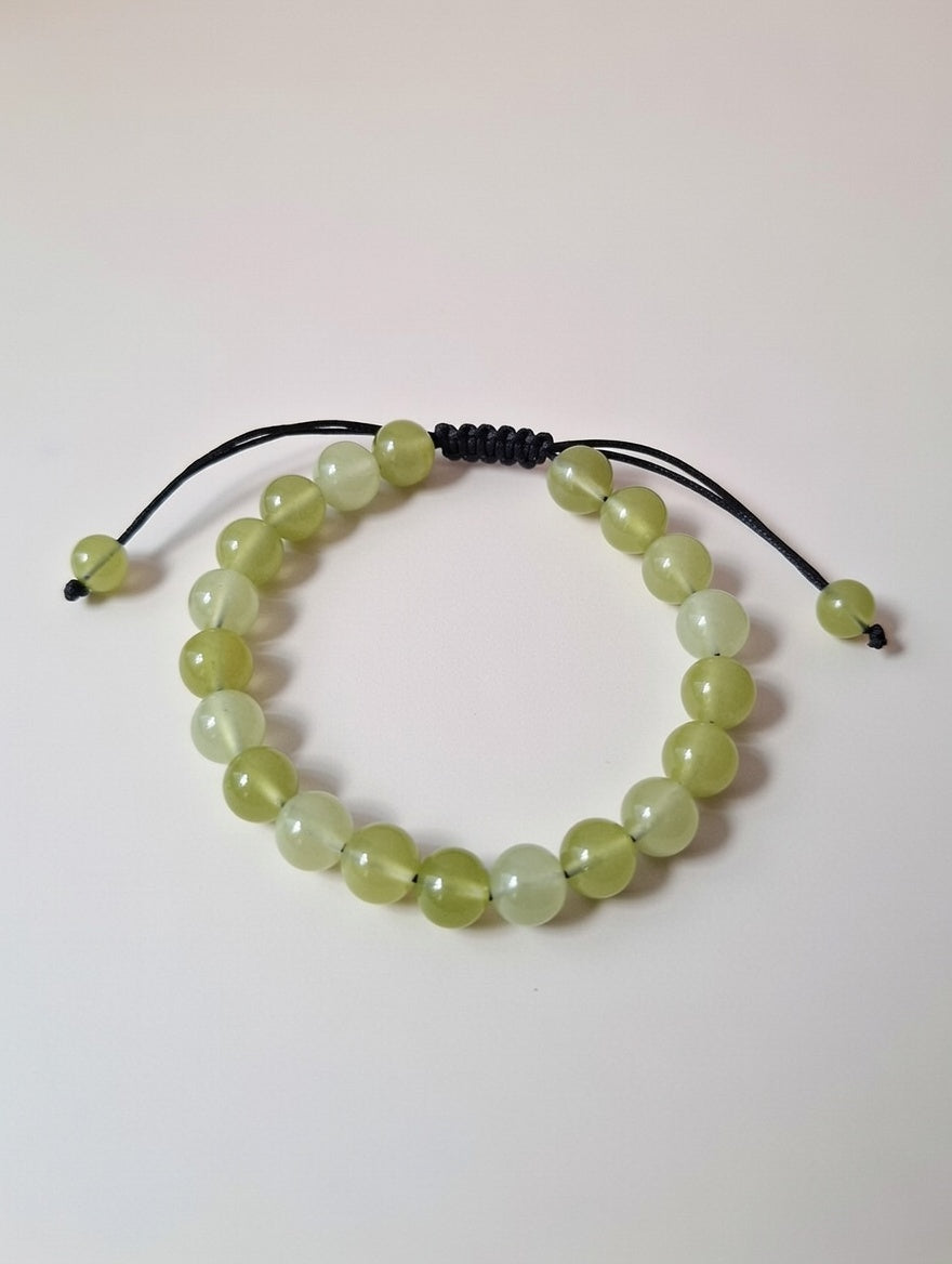 Lemon Jade  Adjustable Bracelet