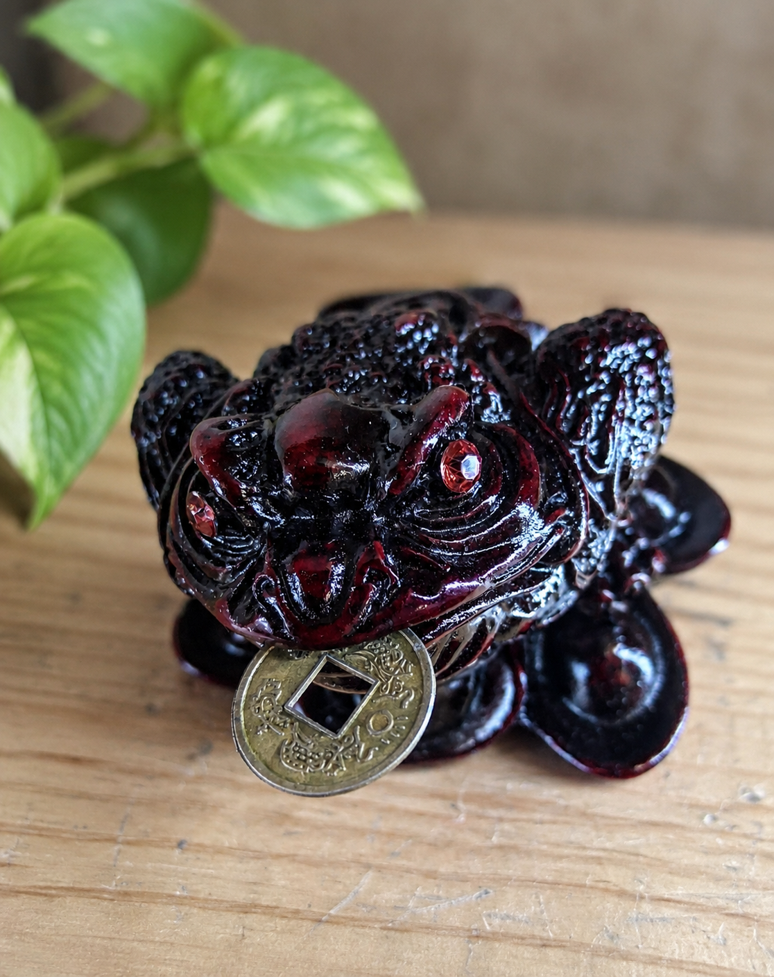 Three Legged Feng Shui Money Toad – Good Luck & Prosperity