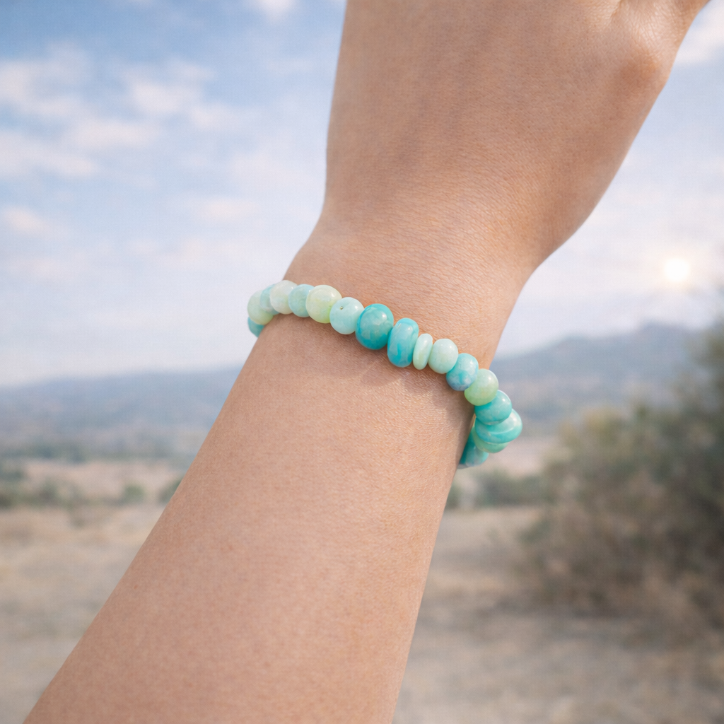 Amazonite Chip Bracelet – Strength & Confidence