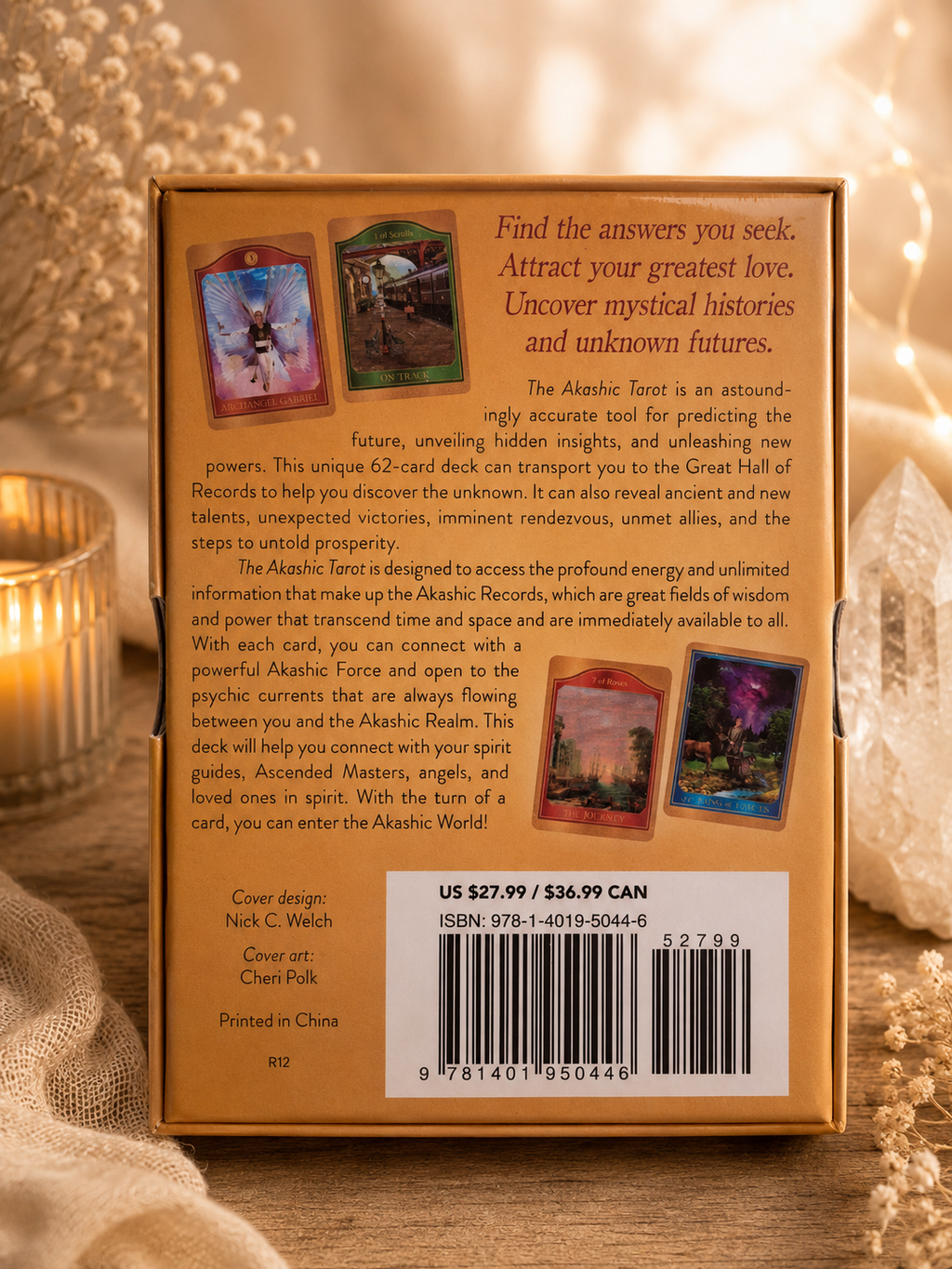 The Akashic Tarot – New & Sealed | 62-Card Deck with Guidebook Sharon Anne Kingler & Sandra Anne Taylor