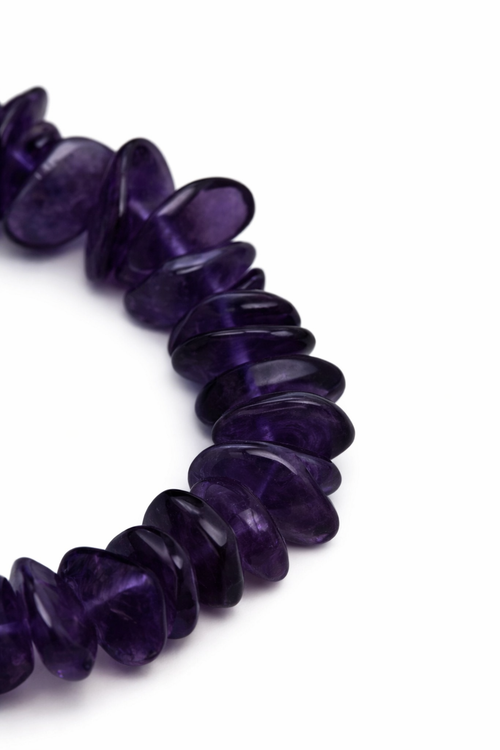 Amethyst Chip Bracelet – Clarity  Confidence & Peace