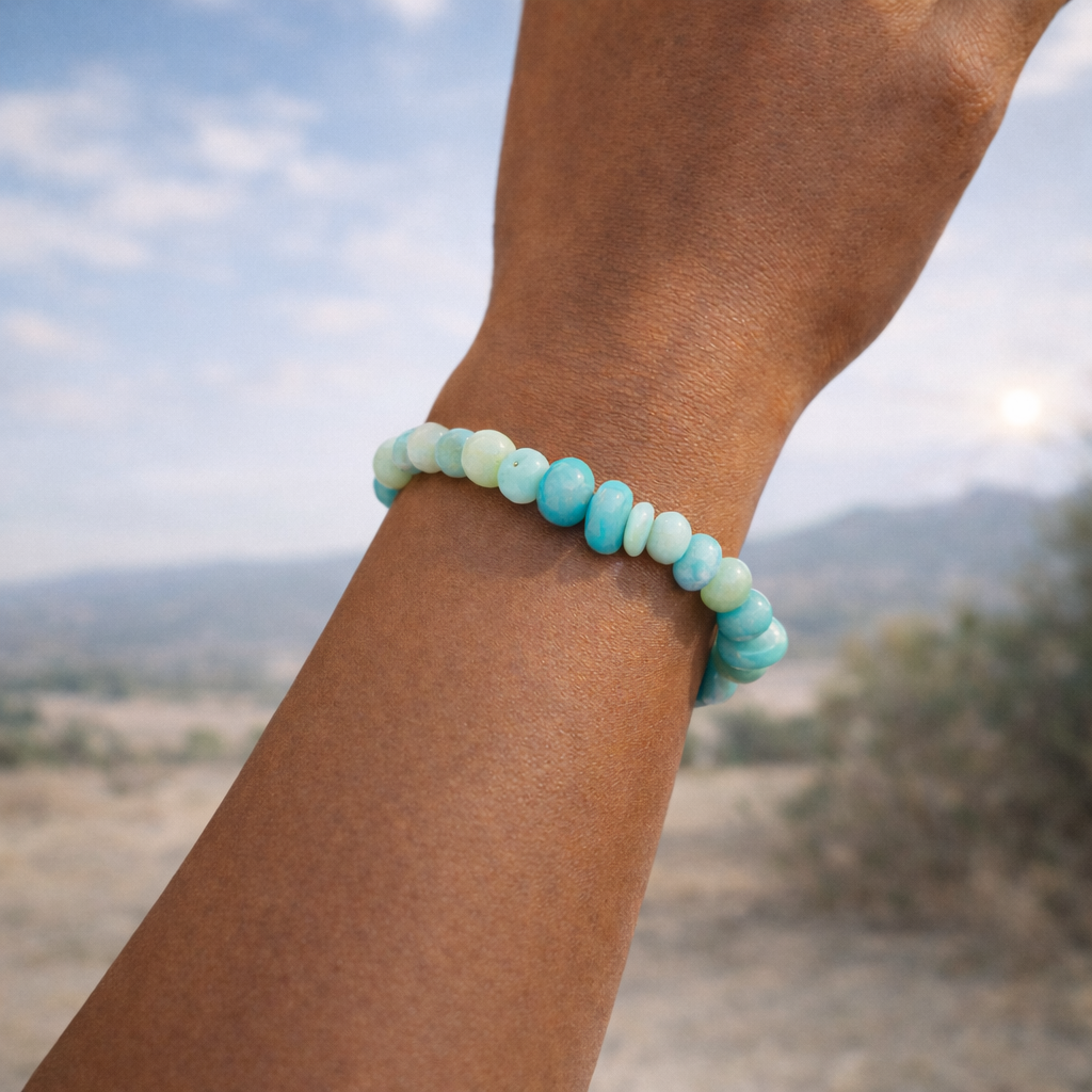 Amazonite Chip Bracelet – Strength & Confidence