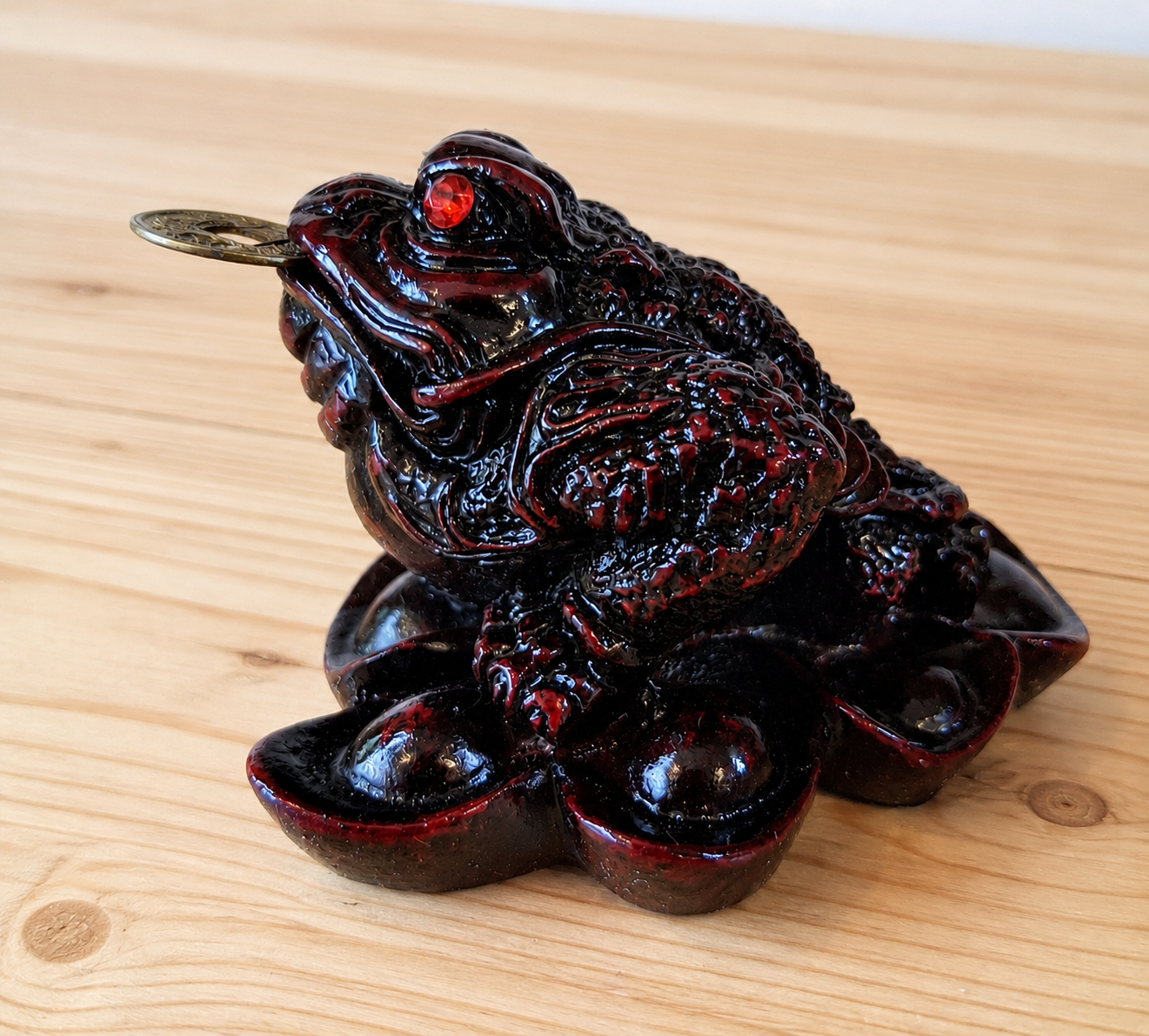 Three Legged Feng Shui Money Toad – Good Luck & Prosperity