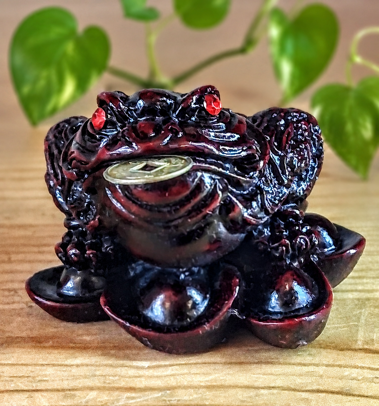 Three Legged Feng Shui Money Toad – Good Luck & Prosperity
