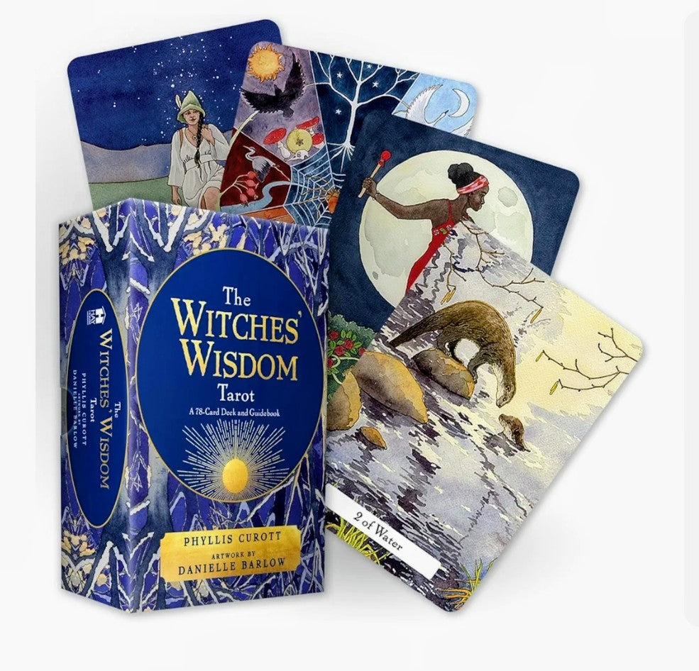 The Witches' Wisdom Tarot – 78-Card Deck & Guidebook (New & Sealed)