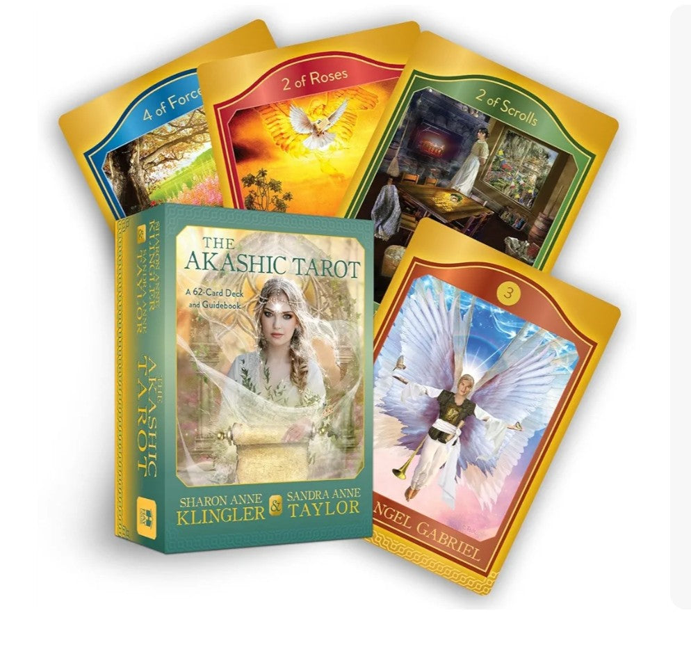The Akashic Tarot – New & Sealed | 62-Card Deck with Guidebook Sharon Anne Kingler & Sandra Anne Taylor