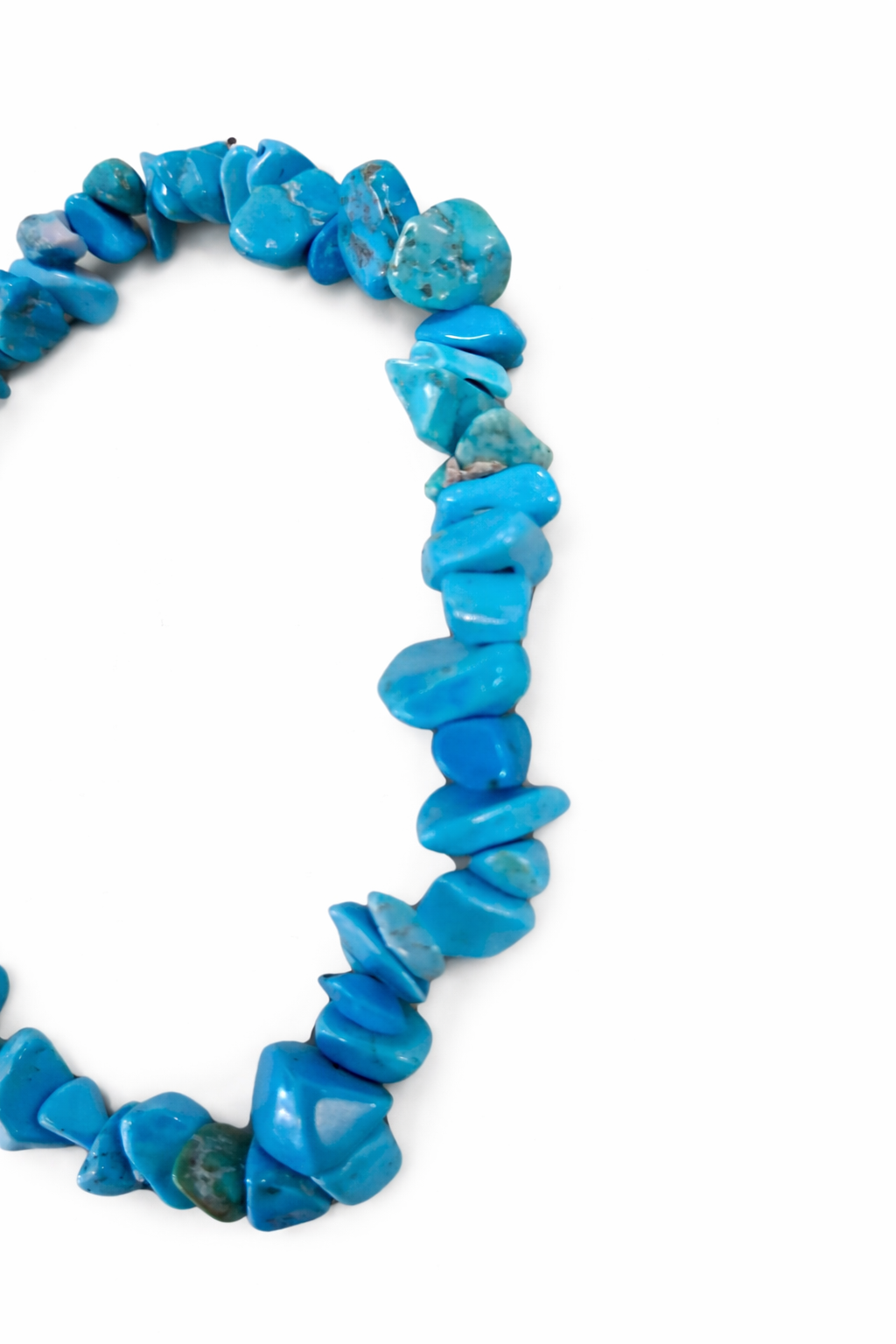 Turquoise Howlite Chip Bracelet – Calm Mind & Stress Relief